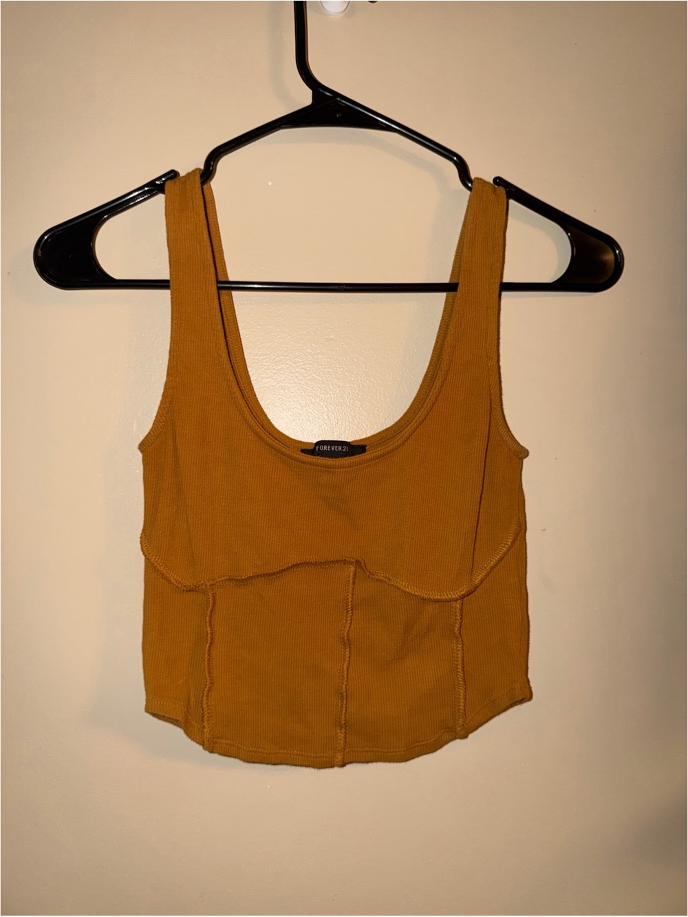Forever 21 Ribbed Crop Top